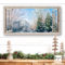 Pine Tree Forest Canvas Wall Art Gorgeous Sunrise Pine Tree Art Through ...