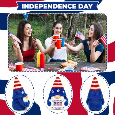 USA 250th anniversary gnome